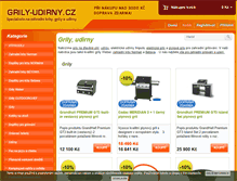 Tablet Screenshot of grily-udirny.cz